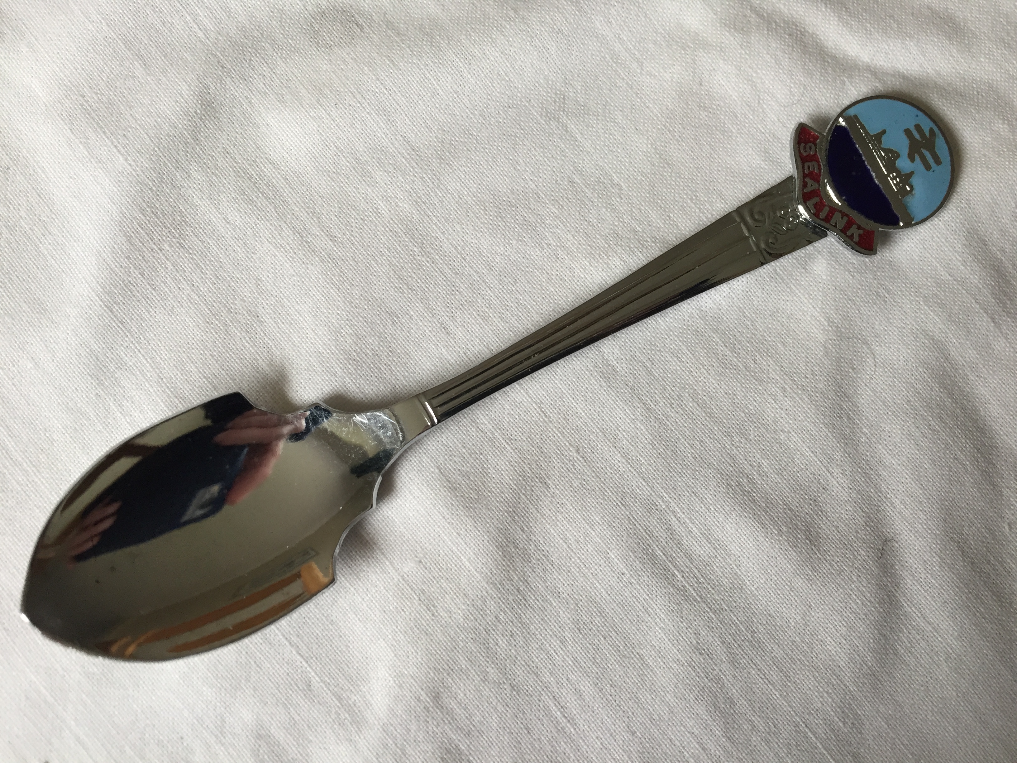 SOUVENIR SPOON FROM THE SEALINK FERRY CROSSING COMPANY